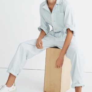 Madewell x As Ever Short Sleeve Coverall Jumpsuit